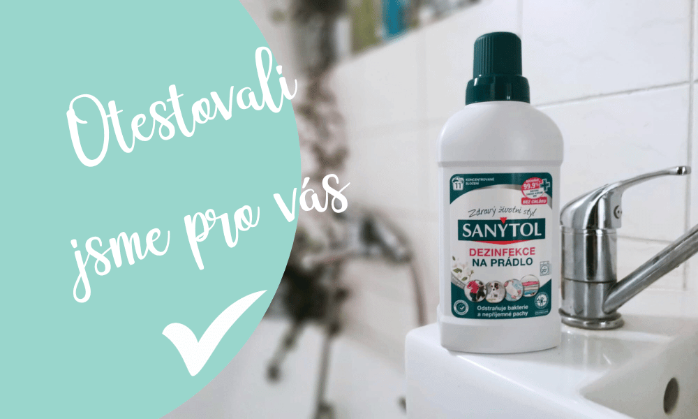 Ambasadorky HB Sanytol dezinfekce na prádlo zkušenosti recenze