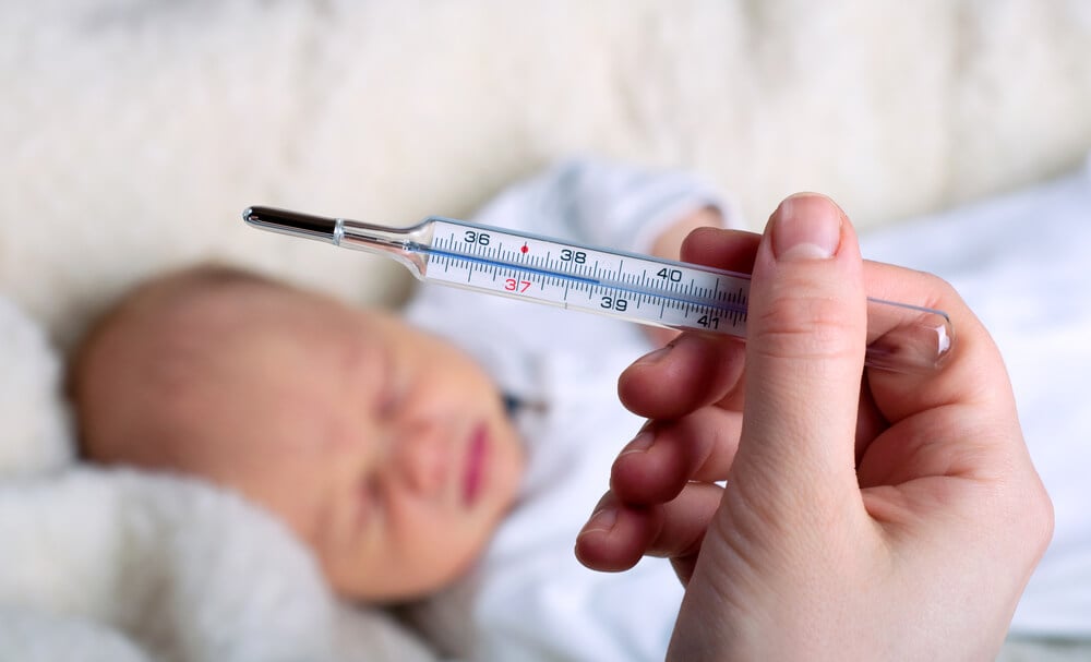 Teplota u miminek