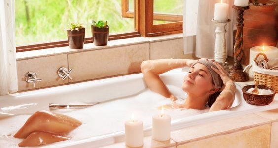 Relaxující koupel