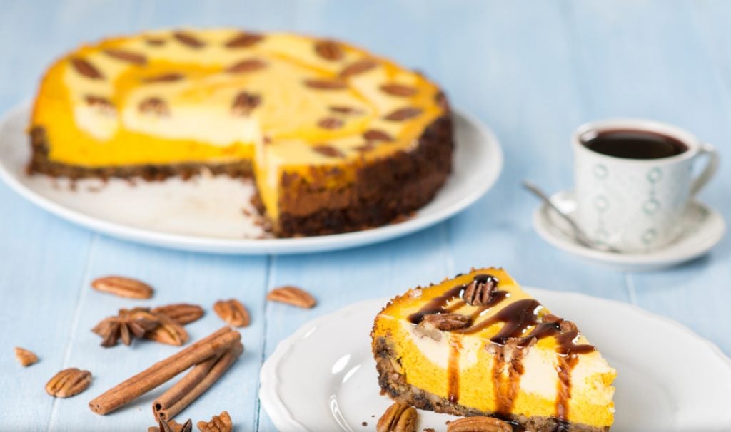 Dýňový cheesecake