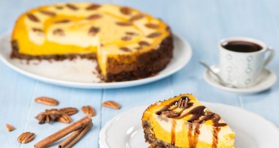 Dýňový cheesecake