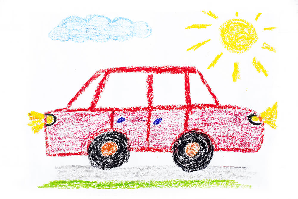 Výkres auto