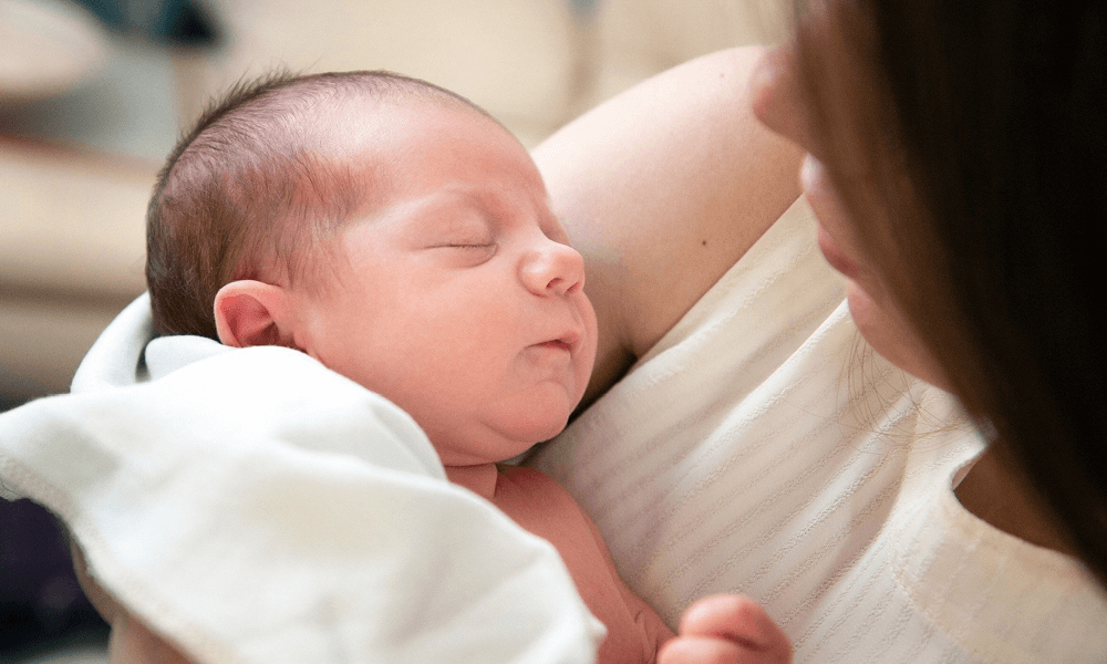 SYMBIOSYS Bifibaby® testování - maminka s miminkem