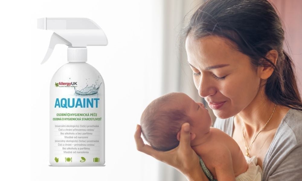 Ambasadorky Happy Baby - testování Aquaint