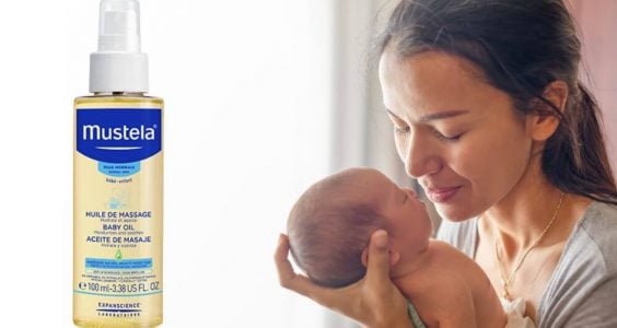 Mustela - masážní olej