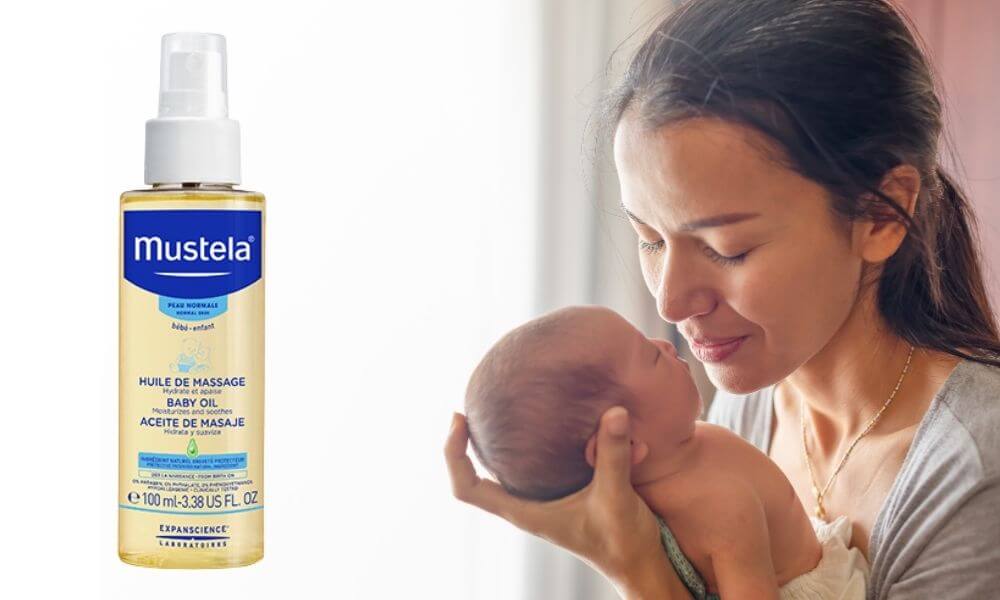 Mustela - masážní olej