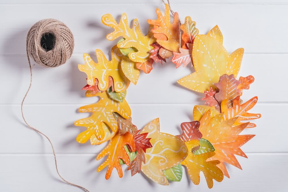 Tvoříme s dětmi podzimní věnec