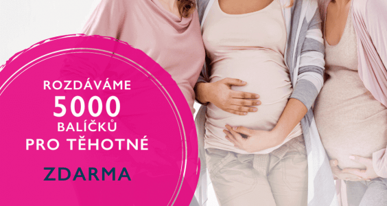 Rozdáváme 5000 balíčků pro těhotné