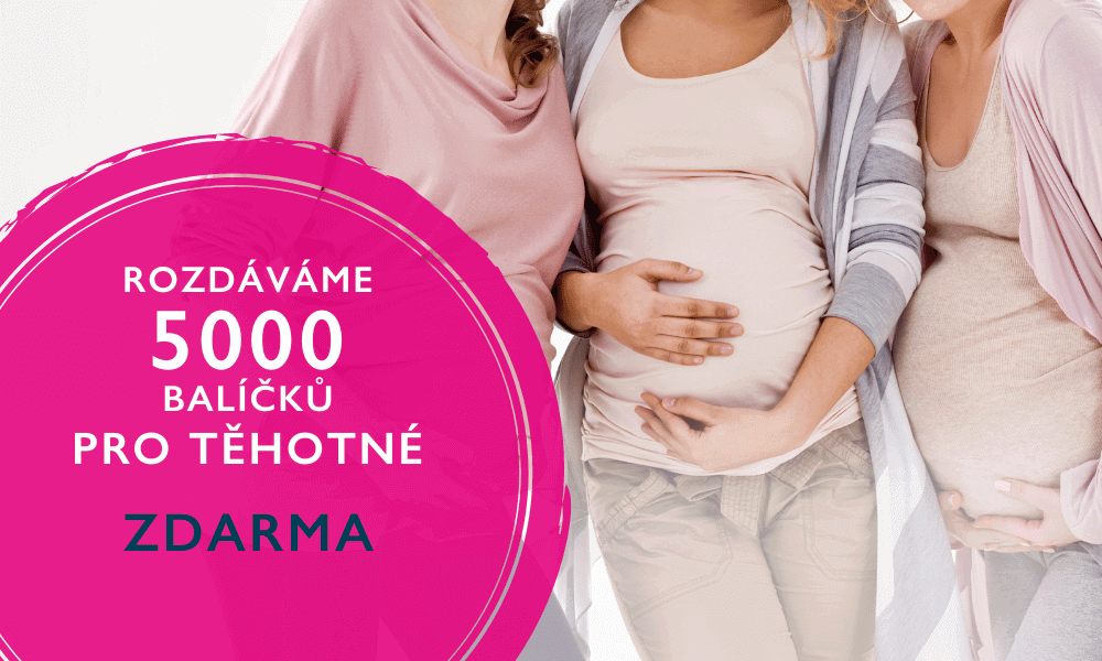 Rozdáváme 5000 balíčků pro těhotné
