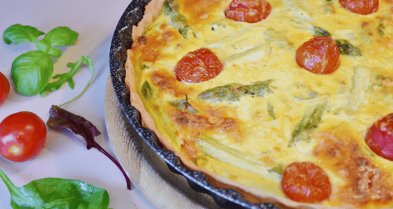 Quiche náplně