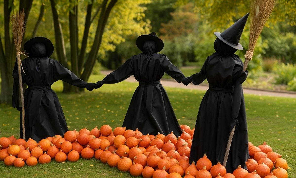 Strašidelný les: dýňová aranžmá, workshopy i oslavy Halloweenu