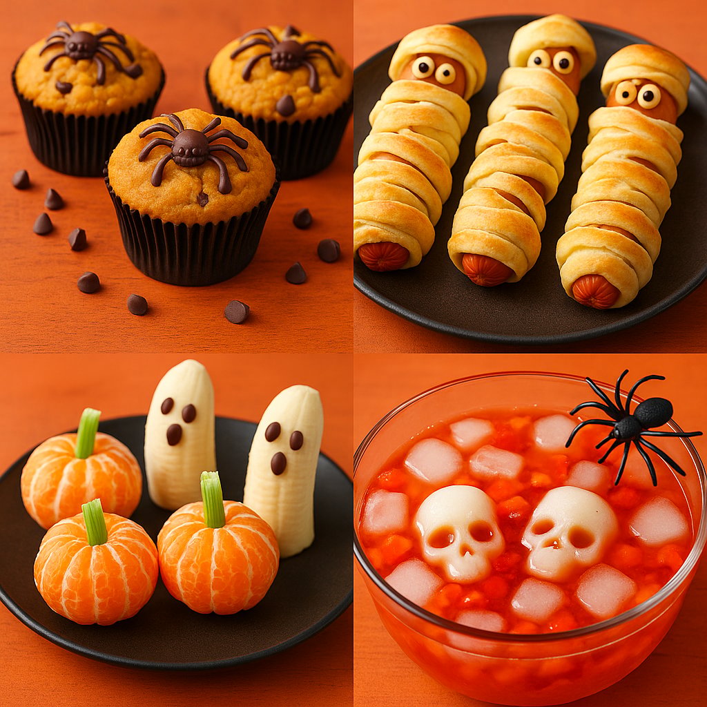 Halloweenské dobroty pro děti
