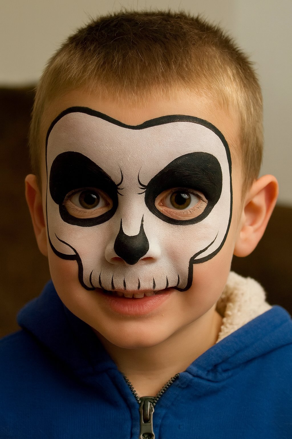 Malování na obličej halloween