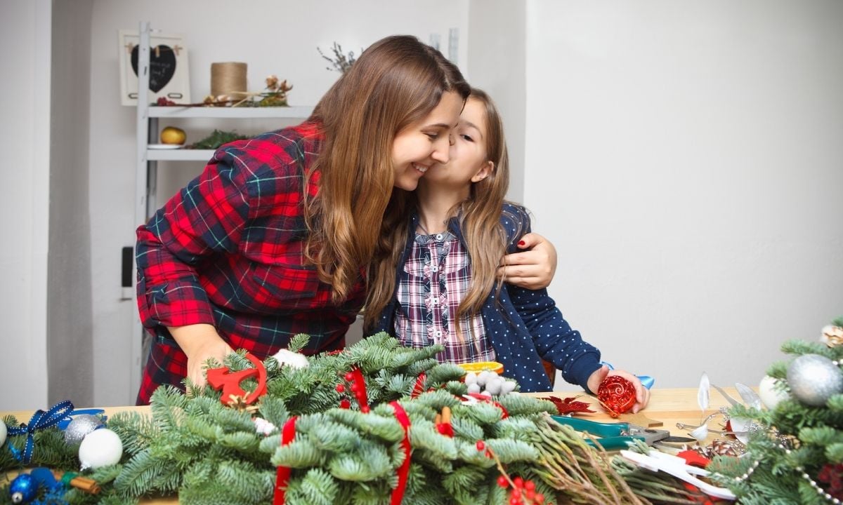 Tvoření s dětmi - adventní věnec
