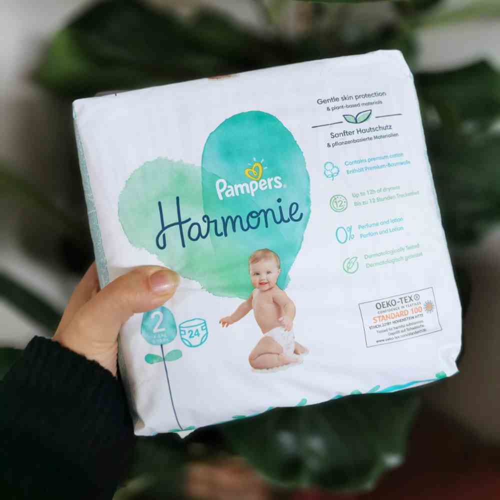 ambasadorky testování recenze Pampers Harmonie plenky