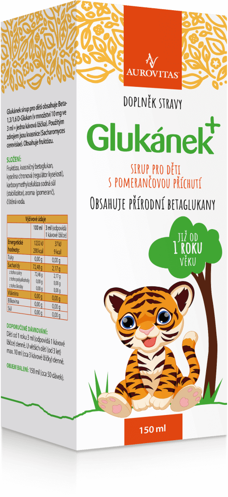 Glukánek sirup