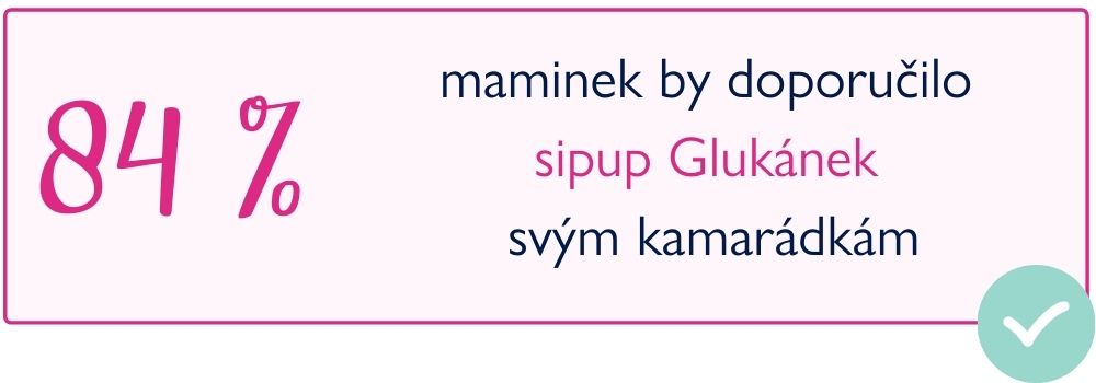 Glukánek - statistika