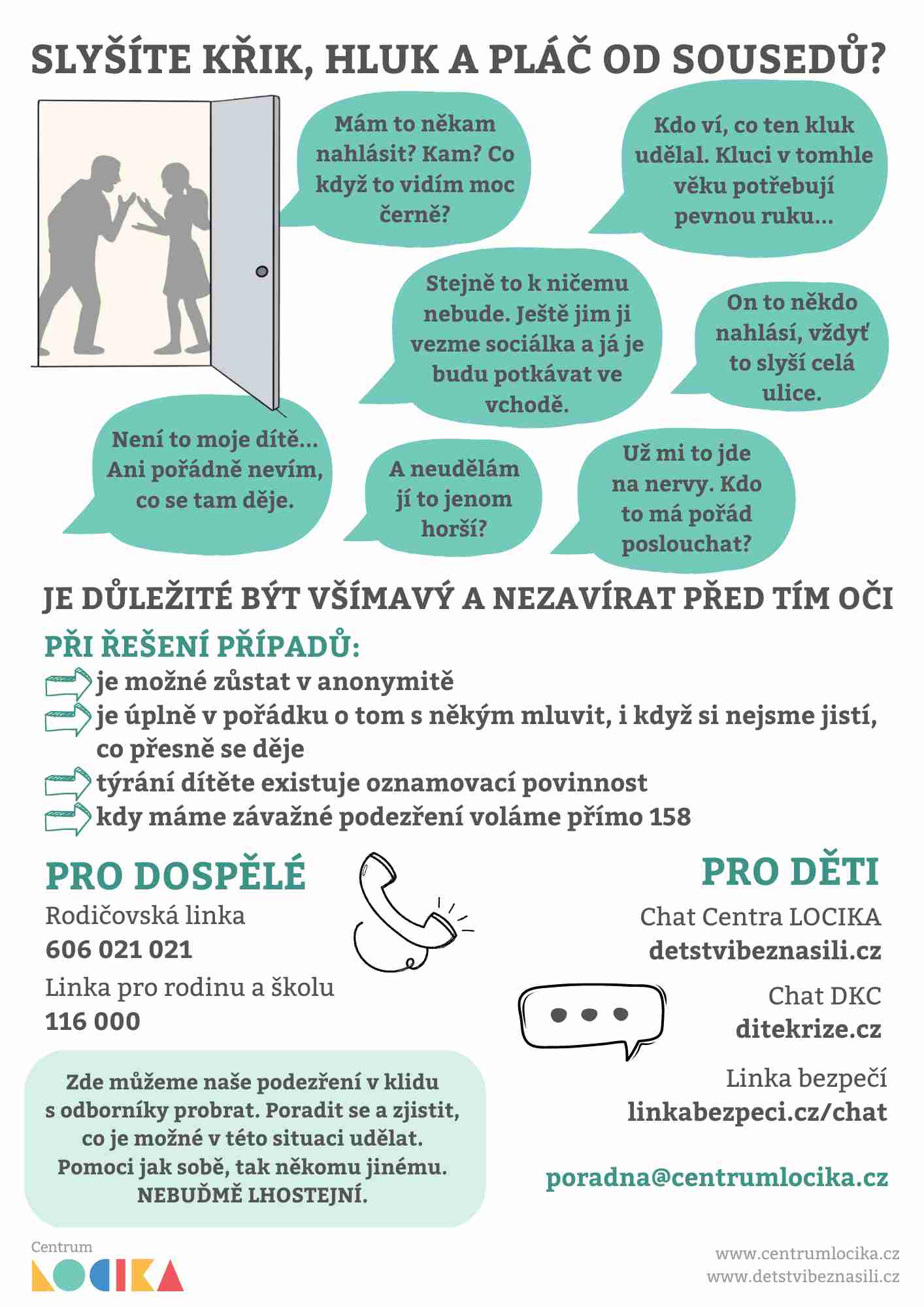 LOCIKA - centrum pro děti ohrožené domácím násil